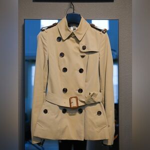 Burberry limited Edition Trench Coat with leather accessories